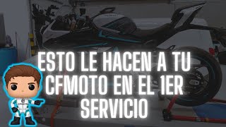 🔥 Esto le hicieron a mi 450sr en el servicio  ¿Vale la pena  CFMOTO 🔥 [upl. by Siva]