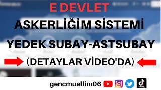 E Devlet ASKERLİĞİM Sistemi Nedir Yoklama başvurusu nasıl yapılır Celp dönemleri TÜM DETAYLAR [upl. by Bernetta]