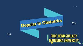 Doppler in obstetrics WhatWhy and How part 4 Ductus venosus [upl. by Aztinay]