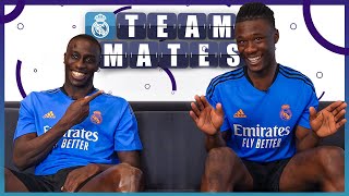 Who DANCES better  Teammates Mendy amp Camavinga  Real Madrid [upl. by Ecyrb]