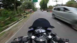 Pure Sound Yamaha R25 Morning Ride Montero Jogja [upl. by Ollie627]