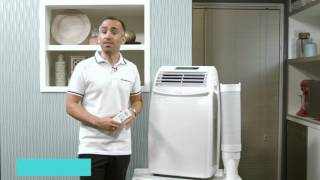 Omega OAPC1213 Altise 351kW Portable Air Conditioner Overview  Appliances Online [upl. by Aidni690]