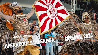 DESFILE IMPERADORES DO SAMBA CARNAVAL PORTO ALEGRE 2024 [upl. by Lrem]