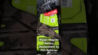 Nissan Magnite Battery Replaced by PAS Batteries nissanmagnitebattery batteryreplacement [upl. by Shlomo452]