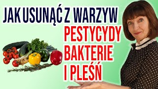 💥4 SPOSOBY jak usunąć PESTYCYDY bakterie i grzyby z WARZYW i OWOCÓW Oczyszczanie i Ozonowanie [upl. by Anan]