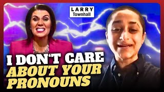 LGBTQ ACTIVIST Gets COMPLETELY SHUT DOWN By TV Anchor During HEATED Argument [upl. by Dowski]