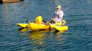 SIP and PUFF Controlled Motorized Kayak [upl. by Nolahp]