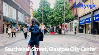 Sauchiehall Street Glasgow City Center [upl. by Webb]