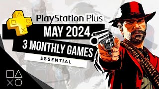 PlayStation Plus Essential May 2024 Monthly Games  PS Plus May 2024 [upl. by Cressy389]