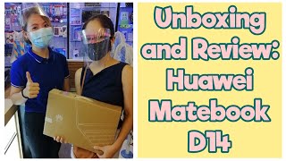 Huawei Matebook D14  Unboxing and Review [upl. by Danell]