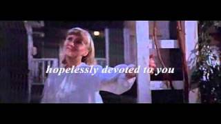 Olivia Newton Johon  Hopelessly Devoted to You  Subtitulada Lyrics [upl. by Lienhard]