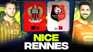 🔴🎥 NICE  RENNES  Choc pour le Podium   OGC  SRFC   LIGUE 1  LIVEDIRECT [upl. by Cathrin]