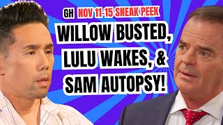 General Hospital Spoilers November 11 15  Shocking Twists Ahead [upl. by Aehcim]