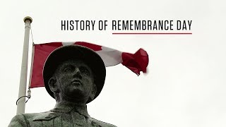 History of Remembrance Day  HISTORY Canada [upl. by Nyloj]