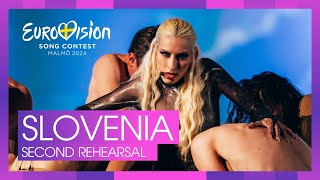 Raiven  Veronika  Slovenia 🇸🇮  Second Rehearsal  Eurovision 2024 [upl. by Temme]