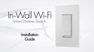 Installation Guide  InWall WiFi Dimmer Switch  TOPGREENER TGWF500D [upl. by Yslehc]