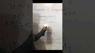 Trichotomy property real number maths tricks short video mk lecture series [upl. by Nesline]