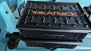 YakAttack TracPak Install and Setup Perception Outlaw 115 Kayak [upl. by Borlase]