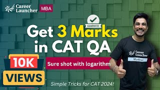 CAT 2024  Guaranteed 3 Marks Master Logarithm with These Simple Tricks [upl. by Pepito258]