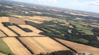 Landing at Billund Airport Denmark [upl. by Anirat]