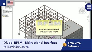 Dlubal RFEM  Bidirectional Interface to Revit Structure [upl. by Jaal]