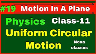 Uniform Circular Motion Motion In Plane  Class 11 Physics  NEET Physics Class11  Circular Motion [upl. by Yrocal]