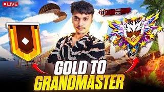 🔴Live Dominating Top 1 Grandmaster V Badge Lobby🗿😤Serious Grandmaster Pushing😡Garena Free Fire [upl. by Ahrat190]