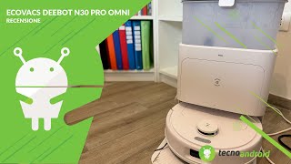 RECENSIONE Ecovacs Deebot N30 Pro Omni il robot che rivoluziona la pulizia del pavimento [upl. by Oniuqa410]