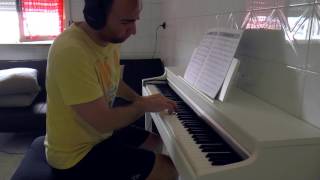 Vattene Amore  Piano Cover Christian Salerno [upl. by Nij597]