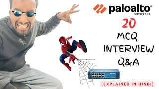 Top 20 Palo Alto Firewall Interview Questions amp Answers  Explained in Hindi [upl. by Vidovic595]