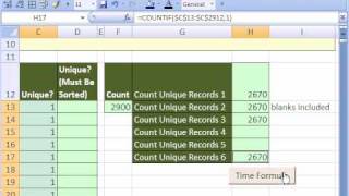 Excel Formula Efficiency 7 Helper Column Speeds Calculation [upl. by Eudoxia278]