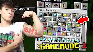 DOSTAJE GAMEMODE 1 CO MINUTĘ w Minecraft [upl. by Yesak]