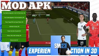 Soccer Manager 2023 MOD APK v320 Mod MenuUnlimited MoneyUpgrade [upl. by Mauralia]