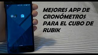 mejores app de cronómetros para el cubo de rubik [upl. by Urbanna159]