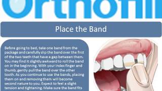 Ortho Fill Gaps Between Teeth [upl. by Ecerehs]