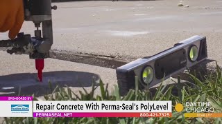 Repair Concrete With PermaSeals PolyLevel [upl. by Burck]