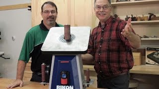 The 12 Tools of Christmas  Tool 3 Rikon Spindle Sander [upl. by Pomfret]