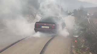 BMW E30 325i BURNOUT [upl. by Herrington]