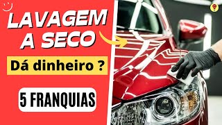 5 FRANQUIAS DE LAVAGEM A SECO  Lavagem a Seco Vale a Pena Dá Dinheiro [upl. by Ireva]