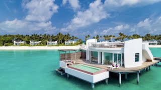 JUMEIRAH MALDIVES  Amazing private island resort full tour in 4K [upl. by Meingolda]