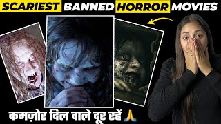 Top 5 Scariest Banned Horror Movies Watch At Your Own Risk [upl. by Ojytteb483]