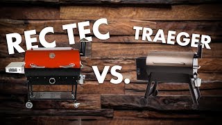 RT680 vs Traeger • Side by Side Comparison  REC TEC Grills [upl. by Llehsram]