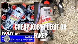 CHEAP KOBY TIRE SEALANT amp INFLATOR  LEGIT OR FAKE [upl. by Wendt]