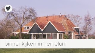 binnenkijken in hemelum  vtwonen  binnenkijken [upl. by Petua]