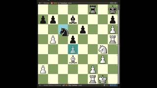 IM Carissa Yip 🇺🇲 vs WIM Yunsan Li Canada at 2024 Women Chess Olympiad Board 2 subscribe shorts [upl. by Pope]