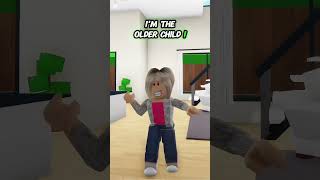 KAREN WANTED TO BE THE OLDEST CHILD IN ROBLOX 😂😳shorts roblox [upl. by Relluf]