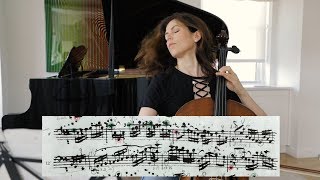 Bach Masterclass Allemande from Suite No 1  Musings with Inbal Segev [upl. by Adnara529]