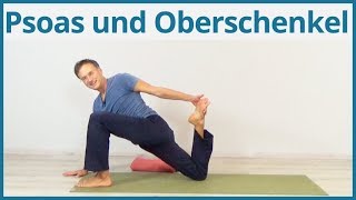 Psoas und Oberschenkel dehnen ✅ Hüftbeuger mobilisieren [upl. by Annahael884]