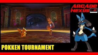 Pokken Tournament  Stage  Haunted House [upl. by Adlihtam]