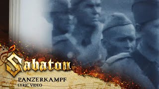 SABATON  Panzerkampf Official Lyric Video [upl. by Mata]